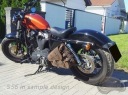 SACOCHES CUIR HARLEY DAVIDSON BASIC SPORTSTER S56photo 12