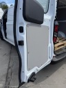 PORTES GAUCHE DROIT ARRIÈRE VITRE CHARNIÈRES BLANC FORD CUSTOM MK2 2 II 23-photo 8