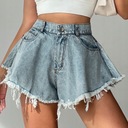 Women Denim Shorts Jeans Summer Beach Clothing Fem Marka inna