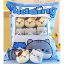 ПОДУШКА-ПУДИНГ С УЗОРАМИ БРОСАЮЩИХ ТАСЛИНОВ