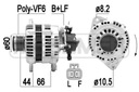 ERA 209392A ERA-MESSMER OPEL,VAUXHALL