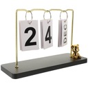 Настольный календарь Вечный календарь в деревенском стиле