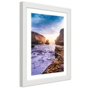 КАРТИНА В РАМКЕ, ОКЕАН И СКАНЫ - 40Х60
