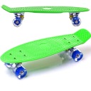 СКЕЙТБОРД ФИШБОРД СВЕТЯЩИЕСЯ КОЛЕСА СВЕТОДИОДНЫЕ RGB ФИШБОРД ДЛЯ ДЕТЕЙ 56 СМ ЦВЕТА