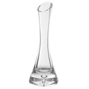 СТЕКЛЯННАЯ ВАЗА ДЛЯ ОДНОГО ЦВЕТКА, 20 СМ