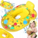 НАДУВНАЯ ЛОДКА-ПОНТУ С ОТВЕРСТИЯМИ ДЛЯ НОГ 'КОЛЕСО