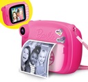 УДАРЯТЬ! Lisciani Barbie Print Cam 97050 розовый фотоаппарат моментальной печати для детей