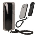 Переговорная трубка домофона Cyfral SMART, 2-х проводная, серо-черная, аналоговая