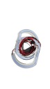 CRYSTAL WHITE SEGMENTS BMW E60 E61 E90 E91 105MMX2 131MM 2 PIÈCES BLANC PUISSANTphoto 15