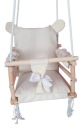Детские качели 3 в 1 CHILDREN S HOLE BEige ecru home garden room bucket swing gift