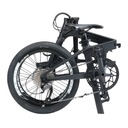CARBO Skladací mestský bicykel karbón Shimano Altus Kód výrobcu CARBO9BLA20
