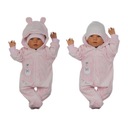 ДЕТСКИЙ КОМБИНЕЗОН ОСЕНЬ ВЕСНА Розовый размер 68