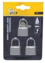 НАБОР ИЗ 3 НАВЕСНЫХ ЗАМКОВ 30MM 11143