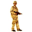 Камуфляжный солдатский костюм DESERT ДЛЯ ДЕТЕЙ 122