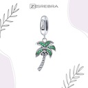 Charms prívesok PALMA korálik STRIEBRO pr925 EAN (GTIN) 5905178802461