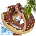 БОЛЬШОЕ КОЛЕСО ДЛЯ ПЛАВАНИЯ КОРИЧНЕВЫЙ DONUT DONUT 90СМ