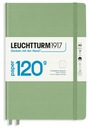 Блокнот LEUCHTTURM1917 Блокнот среднего формата A5 Dot 120, журнал с пулями