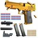 ПІСТОЛЕТ НА ПЛАСТИКОВІ КУЛЬКИ РЕПЛІКА МЕТАЛЕВА ІМІТАЦІЯ Desert Eagle M1911