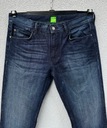 Hugo Boss W34 L32 štýlové tmavomodré džínsové nohavice Dominujúca farba modrá