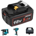 АККУМУЛЯТОР 5Ач LED ДЛЯ 18В BL1860B BL1850 BL1820