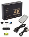 Переключите HDMI 3 на 1 3-в-1, пульт дистанционного управления 3x1, тройник 4K HD