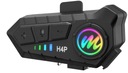 Мотоциклетный Bluetooth-интерком Moman H4 Plus Ipx6 1000 мАч 5,3