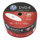 Диски HP DVD-R 50 шт для печати, для архивирования.