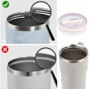 AKCESORIA ДЛЯ Stanley Quencher 2 КРИШКИ 4 ГЕРМЕТИЧНІ СОЛОМИНКИ ДЛЯ КУБІВ 1,2Л