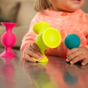 Присоски 3 игрушки-погремушки Fat Brain Toys 6мес+