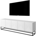 ШКАФ ДЛЯ ТЕЛЕВИЗОРА 200 см Каркас LOFT ПОЛКА ДЛЯ ТЕЛЕВИЗОРА MODERN WHITE MAT ASHA