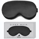 Maska Na Oczy Do Spania Opaska Waya Sleep Czarna Model WAYA SLEEP MASK SILK EXTRA SOFT EYE MASK