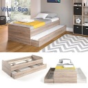 БЕЛАЯ ВРАЩАЮЩАЯСЯ ПОЛКА СО СКЛАДНЫМИ КОНТЕЙНЕРАМИ