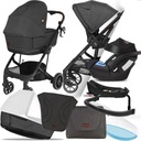 КОЛЯСКА SKIDDOU 4В1 MOSS 02 I + БАЗА CYBEX ATON 5