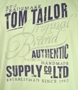 TOM TAILOR Tričko REGULAR zelené LOGO TEE _ XXL Značka Tom Tailor