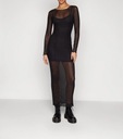 Dámske letné šaty s spodničkou EVEN&ODD čierna L