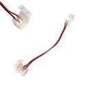 Светодиодный разъем с кабелем 8 мм для подключения светодиодных лент