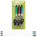 НАБОР ВЕШАЛОК NECO ТРЕХ ЦВЕТОВ