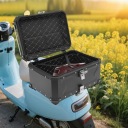 КОФР MOTOCYKLOWY, УНІВЕРСАЛЬНИЙ АЛЮМІНІЄВИЙ КОФР ЗАДНІЙ DO МОТОЦИКЛА 65L  (18760098821) фото min 12