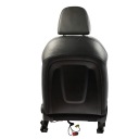 AUDI A4 B8 SEAT LEFT FRONT SPORTY S-LINE SKIN ALCANTARA BLACK  photo 13