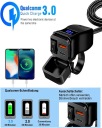 ВОДООТТАЛКИВАЮЩАЯ ЗАРЯДНОЕ USB DO МОТОЦИКЛА ДВОЙНОЙ ПРИВОД USB ON ВЫКЛЮЧЕН  фото 4