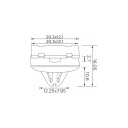 ЗАЖИМЫ MONTAZOWE GM CHRYSLER 10 ШТ EINPARTS  фото 6
