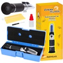 РЕФРАКТОМЕТР ДЛЯ МЕДА ИЗМЕРИТЕЛЬ САХАРА ATC ВОДА ПО BRIX СОДЕРЖАНИЕ МАСЛА КАЛИБРОВКА