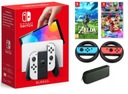 НАБОР NINTENDO SWITCH OLED + АКСЕССУАРЫ + 2 ИГРЫ
