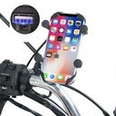 MOTOCICLETA SOPORTE AL TELÉFONO GPS USB 2A 3,5-6,5 