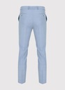 Niebieskie spodnie garniturowe męskie Slim Fit PAKO LORENTE roz. 108/176 Materiał dominujący wełna