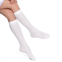 НОСКИ ДЛЯ ДЕВОЧЕК, БЕЛЫЕ С УЗОРАМИ