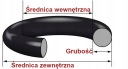 JOINT TORIQUE 12X4 NBR70 CAOUTCHOUC OLEJOODPORNY 100 PCSphoto 5