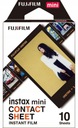 Вставки для фотоаппарата FUJIFILM Instax Mini Contact Sheet, 10 фотографий
