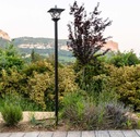 Садовый фонарь на солнечной батарее, утопленные солнечные лампы, высота, 155 см, большой светодиод