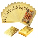 ОРИГИНАЛЬНЫЕ ПЛАСТИКОВЫЕ ЗОЛОТЫЕ игральные карты для покера